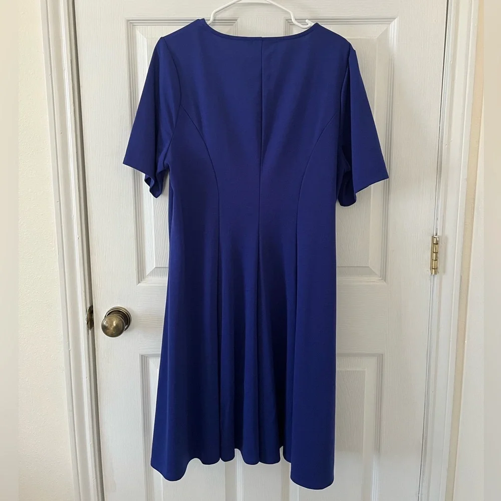 JustFab Royal Blue Midi Dress - Picture 2 of 3